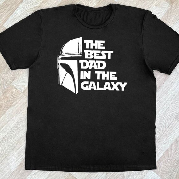 Tops - The Best Dad In The Galaxy Dad T-Shirt - dad t-shirt, dad top,  for dad, Father